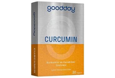 GOODDAY CURCUMIN ICEREN TAKVIYE EDICI GIDA KAPSUL 30 kapsül İlaç Görseli