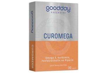 GOODDAY CUROMEGA TAKVIYE EDICI GIDA KAPSUL 30 kapsül İlaç Görseli