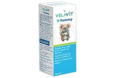 VELAVIT V-YUMMY SIVI TAKVIYE EDICI GIDA 150 ml şişe İlaç Görseli