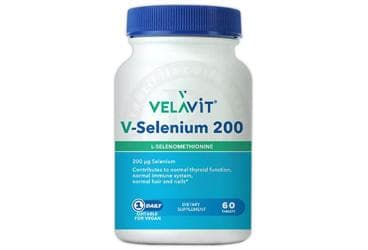 VELAVIT V-SELENIUM 200 TAKVIYE EDICI GIDA 60 tablet İlaç Görseli