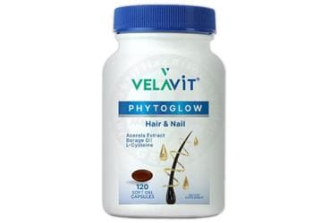 VELAVIT PHYTOGLOW HAIR&NAIL TAKVIYE EDICI GIDA KAPSUL 120 kapsül İlaç Görseli