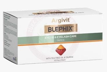 BLEPHIX ANTIBAKTERIYEL GOZ CEVRESI VE MAKYAJ TEMIZLEME MENDILI 30 adet İlaç Görseli