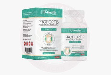 PROFORTIS PROBIOTIK VE PREBIOTIK TAKVIYE EDICI GIDA 30 kapsül İlaç Görseli