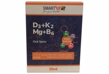 SMART UP D3+K2+MG+B6 ICEREN TAKVIYE EDICI GIDA 20 ml şişe İlaç Görseli