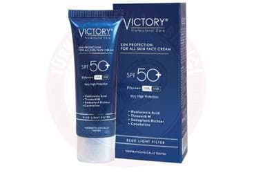 VICTORY SUN PROTECTION FOR ALL SKIN FACE CREAM BLUE LIGHT FILTER 50 ml tüp İlaç Görseli