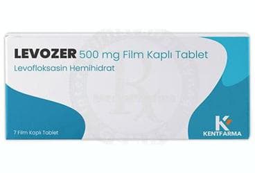 LEVOSASIN 500 MG FILM KAPLI TABLET (7 TABLET) İlaç Görseli