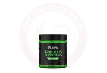 FLAVA TRIBULUS TERRESTRIS DEMIR DIKENI EKSTRESI ICEREN TAKVIYE EDICI GIDA 630 mg 45 kapsül İlaç Görseli