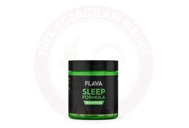 FLAVA SLEEP FORMULA VALERIAN VE MELISA EKSTRESI ICEREN TAKVIYE EDICI GIDA 463 mg 50 kapsül İlaç Görseli