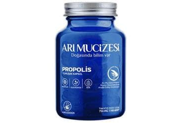 APIDEMICA PROPOLIS KAPSUL TAKVIYE EDICI GIDA 750 mg 60 kapsül İlaç Görseli
