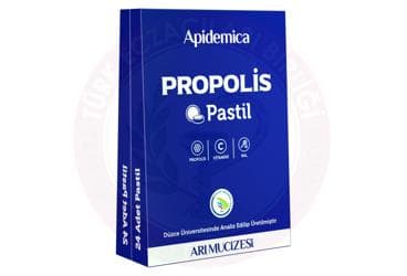 APIDEMICA PROPOLIS PASTIL TAKVIYE EDICI GIDA 24 pastil İlaç Görseli