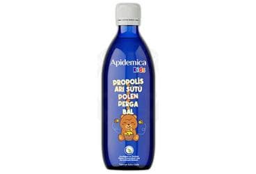 APIDEMICA KIDS PROPOLIS, ARI SUTU, BAL, POLEN, PERGA SURUP TAKVIYE EDICI GIDA 150 ml şişe İlaç Görseli