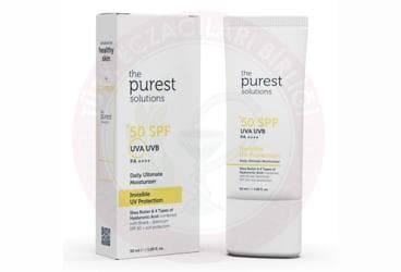 THE PUREST SOLUTIONS YUKSEK KORUMA VE NEMLENDIRICI ETKILI INVISIBLE GUNES KORUYUCU KREM SPF 50 50 ml İlaç Görseli