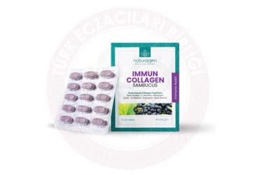 NATURAGEN IMMUN COLLAGEN SAMBUCUS IMMUNE ASSIST TAKVIYE EDICI GIDA 60 tablet İlaç Görseli