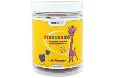 NOUPLUS STRONGKIDS GUMMY TAKVIYE EDICI GIDA 60 tablet İlaç Görseli