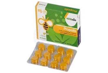HERBASIST PROPOLIS CINKO, D VITAMINI, ASEROLA ICEREN PASTIL TAKVIYE EDICI GIDA 24 pastil İlaç Görseli