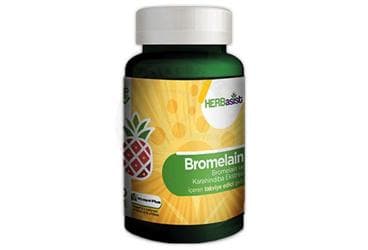 HERBASIST BROMEALIN ICEREN TAKVIYE EDICI GIDA 60 kapsül İlaç Görseli