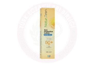 NATURAREN GUNES LOSYONU 50 SPF 125 ml şişe İlaç Görseli