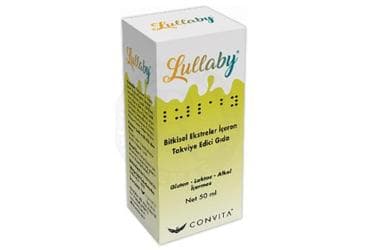 LULLABY BITKISEL EKSTRELER ICEREN TAKVIYE EDICI GIDA 50 ml şişe İlaç Görseli