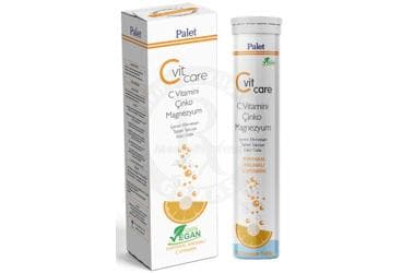 CVITCARE TAKVIYE EDICI GIDA EFERVESAN TABLET 20 tablet İlaç Görseli