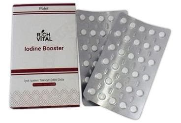RICH VITAL IODINE BOOSTER IYOT ICEREN TAKVIYE EDICI GIDA TABLET 60 tablet İlaç Görseli