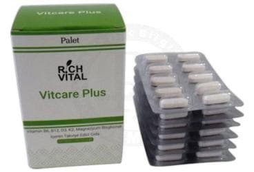 RICH VITAL VITCARE PLUS TABLET 60 tablet İlaç Görseli