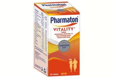 PHARMATON VITALITY KAPSUL 30 kapsül İlaç Görseli
