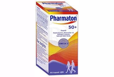 PHARMATON 50 PLUS KAPSUL 60 kapsül İlaç Görseli