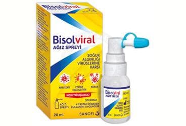 BISOLVIRAL AGIZ SPREYI 20 ml şişe İlaç Görseli