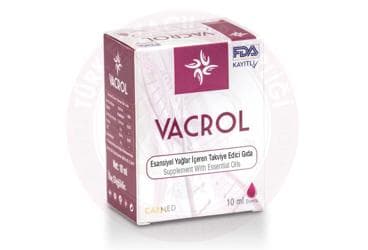 VACROL DAMLA ESANSIYEL YAGLAR ICEREN TAKVIYE EDICI GIDA 10 ml şişe İlaç Görseli