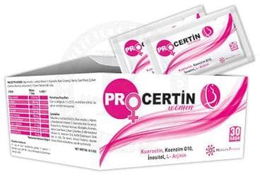PROCERTIN WOMEN SASE TAKVIYE EDICI GIDA 30 saşe İlaç Görseli
