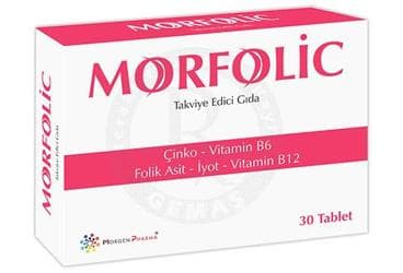 MORFOLIC TAKVIYE EDICI GIDA TABLET 30 tablet İlaç Görseli