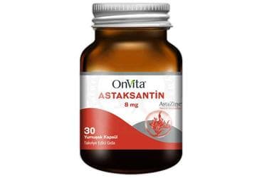 ONVITA ASTAKSANTIN KAPSUL 8 mg 30 kapsül İlaç Görseli