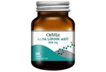 ONVITA ALFA LIPOIK ASIT KAPSUL 200 mg 90 kapsül İlaç Görseli