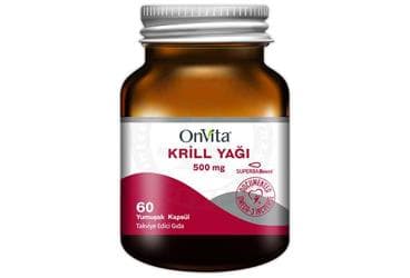 ONVITA KRILL YAGI KAPSUL 500 mg 60 kapsül İlaç Görseli
