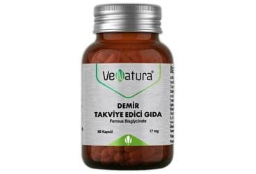 VENATURA DEMIR TAKVITE EDICI GIDA 17 mg 90 kapsül İlaç Görseli