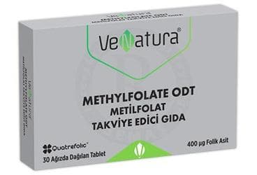 VENATURA METILFOLAT ODT TAKVIYE EDICI GIDA 30 tablet İlaç Görseli