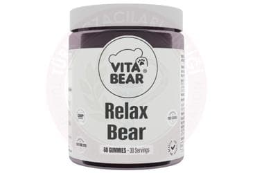 VITA BEAR RELAX BEAR TAKVIYE EDICI GIDA 60 tablet İlaç Görseli