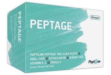 PEPTAGE TAKVIYE EDICI GIDA 60 kapsül İlaç Görseli