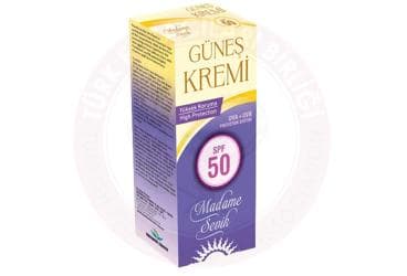 MADAME SEVIK SPF50 GUNES KREMI 100 ml şişe İlaç Görseli