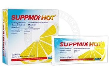 SUPPMIX HOT SASE 13 g x 12 saşe İlaç Görseli