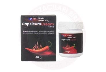 CAPSICUM CREAM FORTE 40 g kutu İlaç Görseli