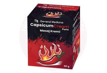 GENERAL MEDICINE CAPSICUM CREAM MASAJ KREMI 40 gr kutu İlaç Görseli