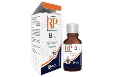 RP B12 METILKOBALAMIN ICEREN TAKVIYE EDICI GIDA 2.5 mcg/5 ml 50 ml şişe İlaç Görseli