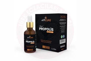 APICURE PROPOLIS ULTRA PLUS DAMLA 2x50 ml şişe İlaç Görseli