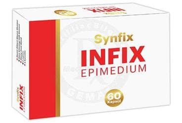 SYNFIX INFIX EPIMEDIUM ICEREN TAKVIYE EDICI GIDA 60 kapsül İlaç Görseli