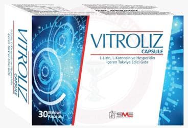 VITROLIZ TAKVIYE EDICI GIDA KAPSUL 30 kapsül İlaç Görseli