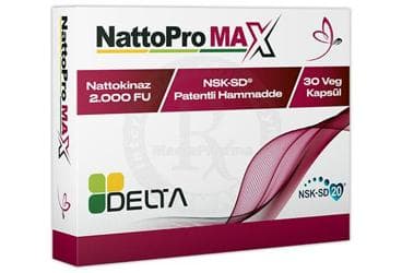DELTA NATTOPRO MAX KAPSUL 30 kapsül İlaç Görseli