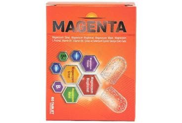 MAGENTA TAKVIYE EDICI GIDA TABLET 60 tablet İlaç Görseli