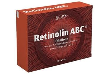 RETINOLIN ABC TAKVIYE EDICI GIDA KAPSUL 30 kapsül İlaç Görseli
