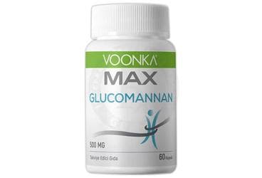 VOONKA MAX GLUCOMANNAN TAKVIYE EDICI GIDA 90 kapsül İlaç Görseli